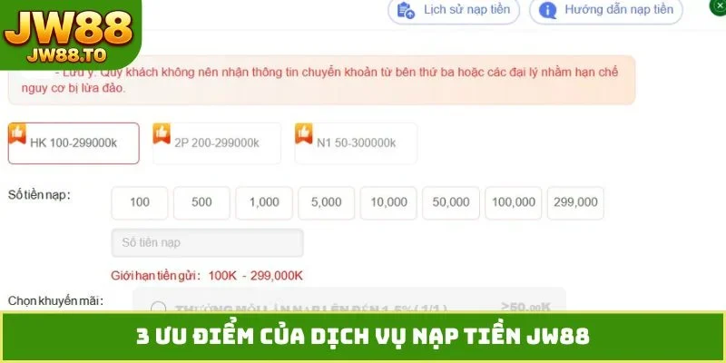 Nạp Tiền JW88 - Hướng Dẫn Chuyển Vốn Siêu Tốc An Toàn 100% - bet164.casa