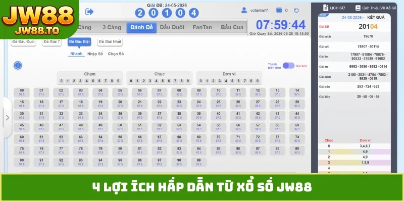 Xổ Số JW88 - Nơi Biến Những Giấc Mơ Trở Thành Hiện Thực - bet164.casa