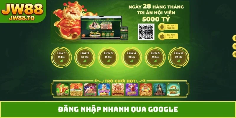 Đăng Nhập JW88 - Hướng Dẫn Truy Cập Nhận Code 100K Miễn Phí - bet164.casa