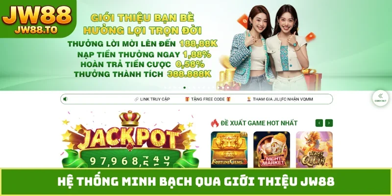 Giới Thiệu JW88 - Trải Nghiệm Sân Chơi Hàng Đầu Châu Á - bet164.casa
