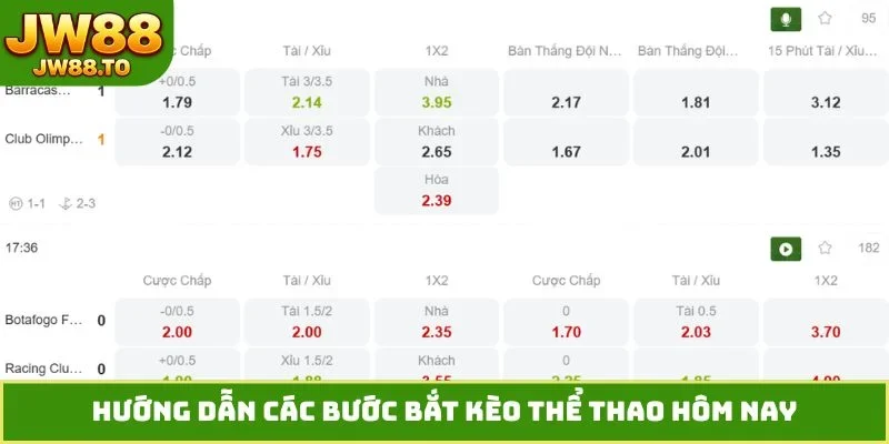 Thể Thao JW88 - Cơ Hội Vàng Để Chinh Phục Mọi Cửa Cược - bet164.casa